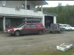 1 Tonn takpapp p� hengeren :)