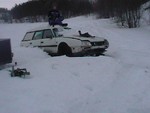 En CX som har gjort sin plikt p� veien, i dette tillfellet ca 420000km. Turboen ble satt p� "Troms�bilen" h�sten etter misstanke om g�en orginalturbo (noe den ikke var). siden deleturboen hadde st�tt ute i v�r og vind i 2 �r uten tildekking varte den til rett f�r jul da den bynte � kaste ut olje.