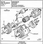 cx 25 startmotor ducellieri