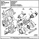 cx 25 startmotor mitsuibichi
