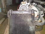Radiator mot motor